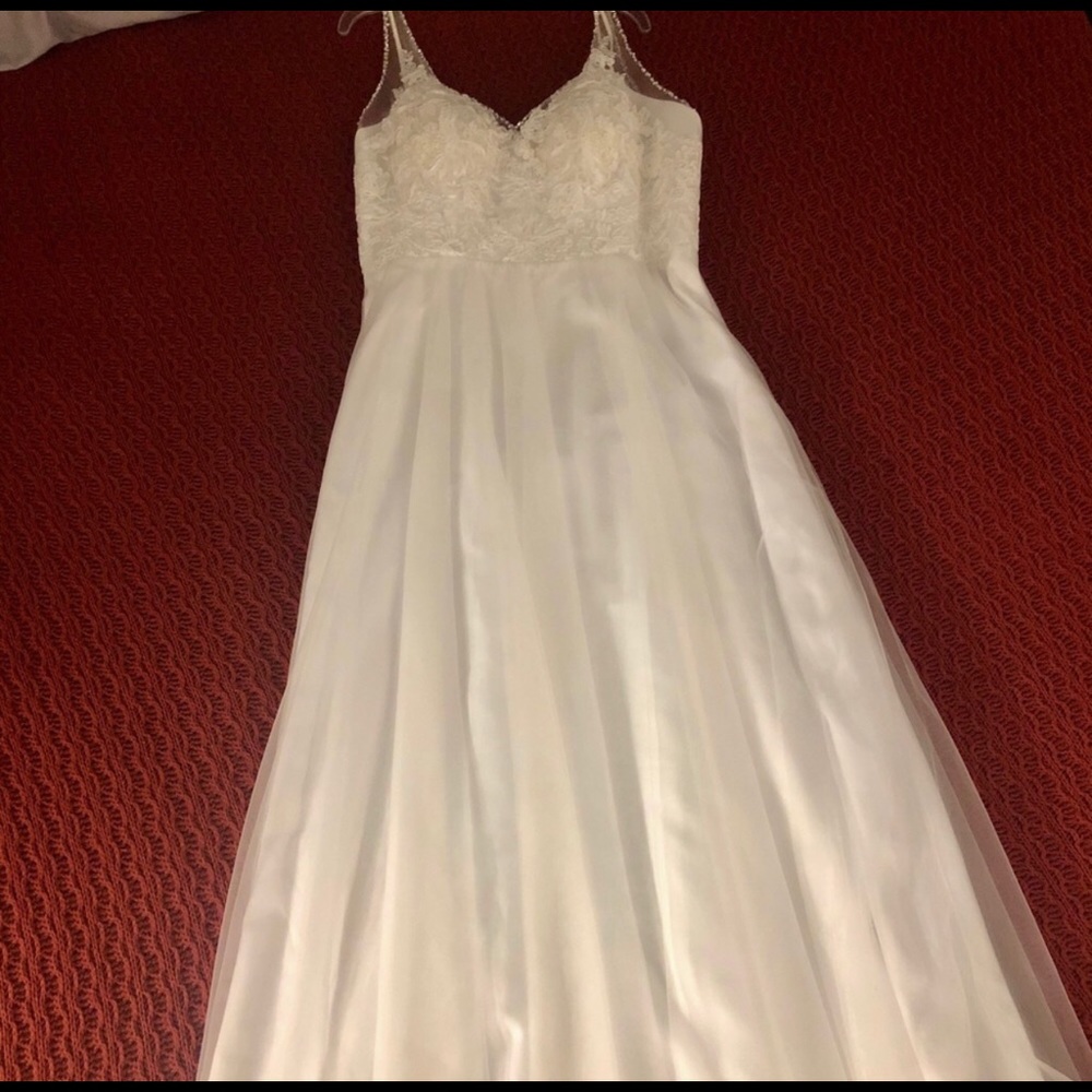 NWT White Lace Dress - wedding dress